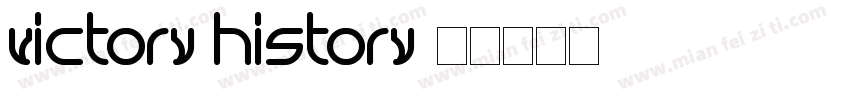 Victory History字体转换